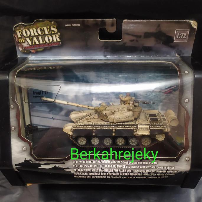 Jual DIECAST TANK FORCE OF VALOR CIMBAT PROVEN MACHINE IRAQI T-72