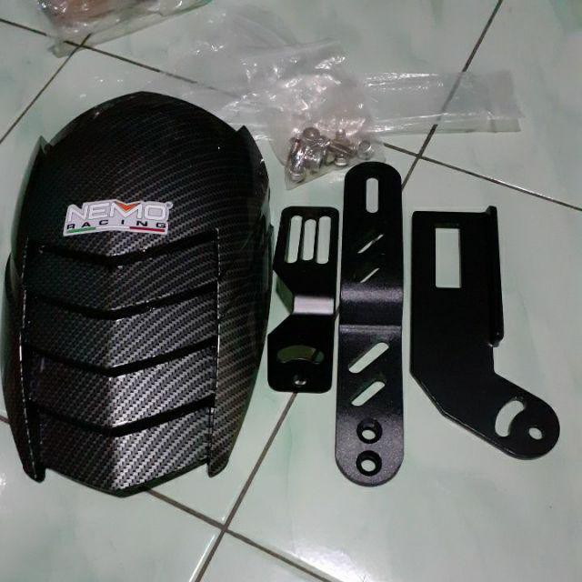 Jual Mudguard Nemo Carbon Mudguard Shark Carbon Nemo Universal Mudguard Carbon Universal Nemo Shopee Indonesia