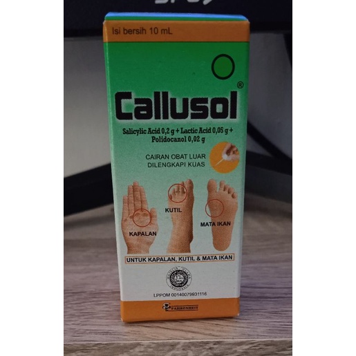 Jual Callusol 10ml Shopee Indonesia 0987