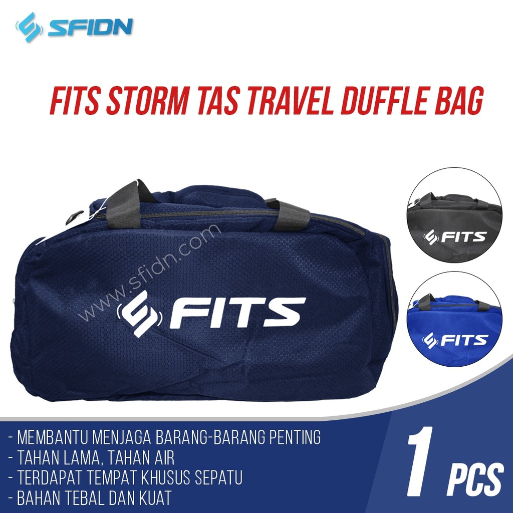 Jual Tas SFIDN FITS Storm Travel Bag / Tas Gym / Tas Duffle Fitnes Tas ...