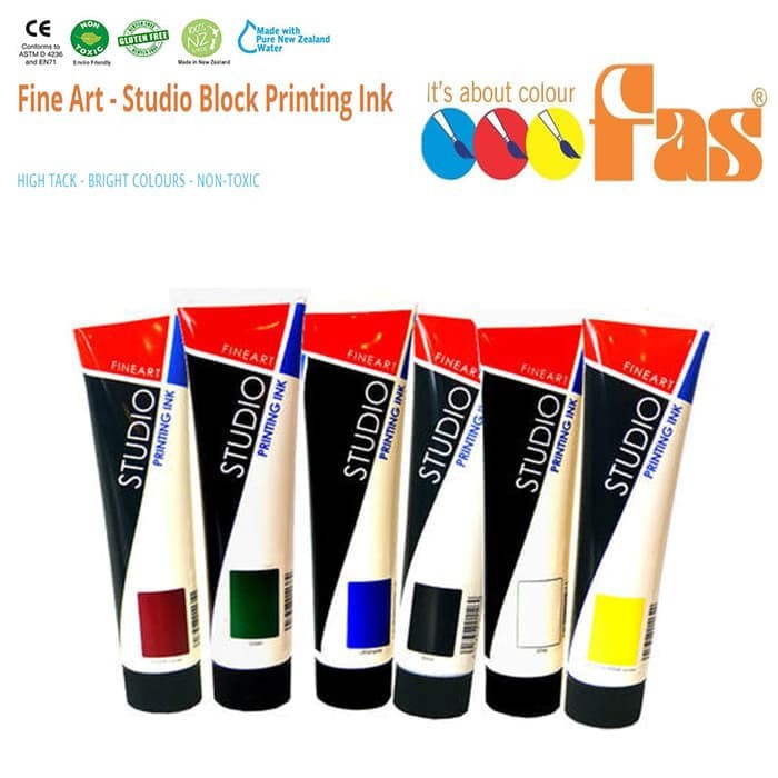 Jual FAS Studio Ink (Block Printing Ink) 100 ml Shopee Indonesia