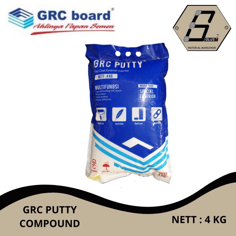 Jual KOMPON COMPOUND GRC PUTTY (4 KG) | Shopee Indonesia