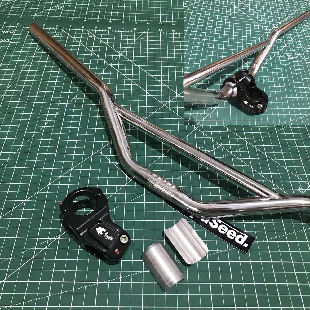 Jual STANG HANDLEBAR SEPEDA SUNRISE BAR MTB MINIVELO COMMUTER BIKE ...