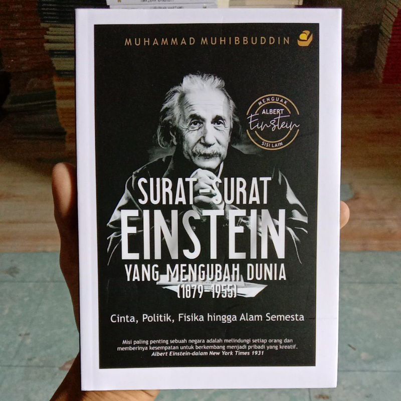 Jual BUKU ALBERT EINSTEIN SURAT-SURAT EINSTEIN YANG MENGUBAH DUNIA 1879 ...