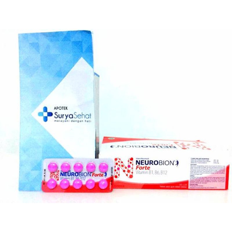 Jual Neurobion Forte 10 Tablet - Neurobion Pink | Shopee Indonesia