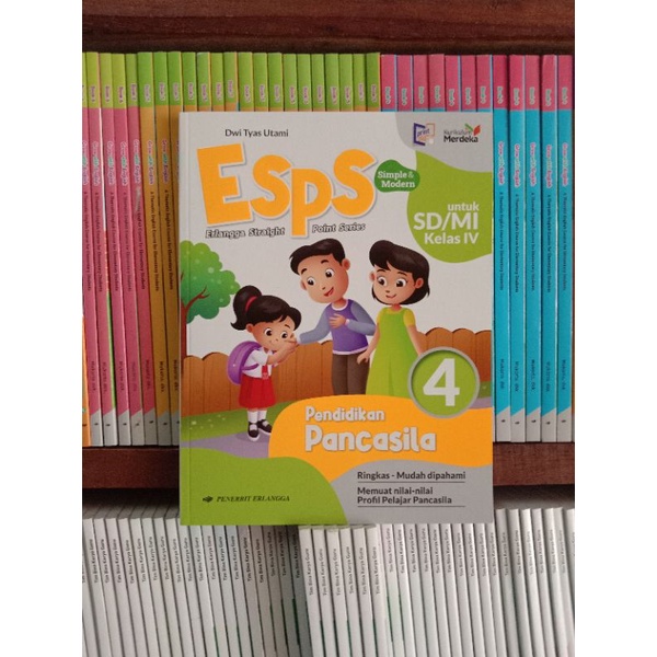 Jual Buku ESPS SD/MI Kelas 4 Kurikulum Merdeka. ESPS IPAS Vol 1& 2, Bhs ...