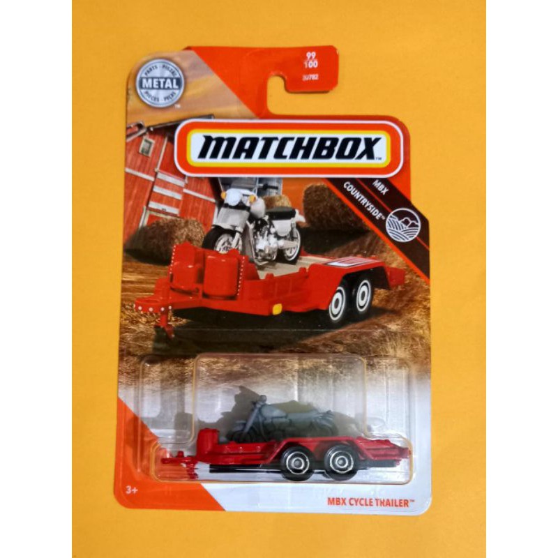 matchbox cycle trailer