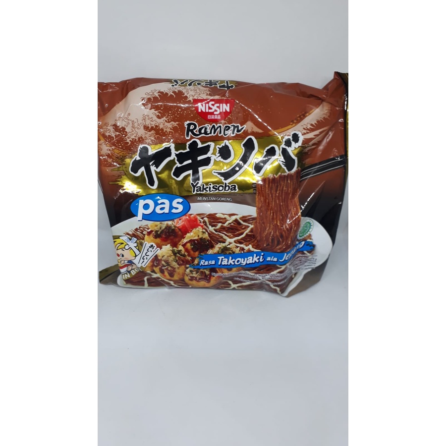 Jual Nissin Ramen Yakisoba Rasa Takoyaki Ala Jepang 78g Shopee Indonesia