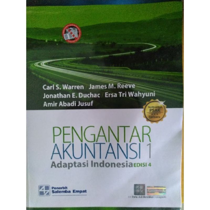 Jual Pengantar Akuntansi Adaptasi Indonesia Edisi 4 (Carl S Warren ...