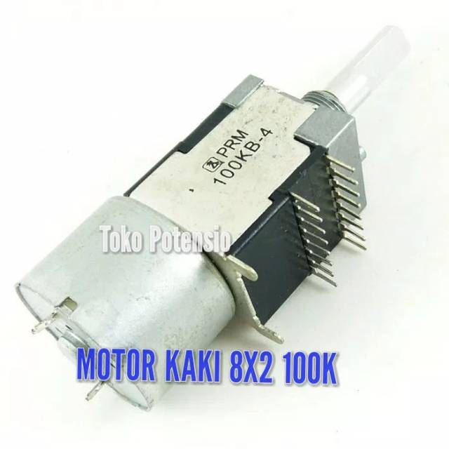 Jual POTENSIO MOTOR 100k KAKI 8x2 | Shopee Indonesia