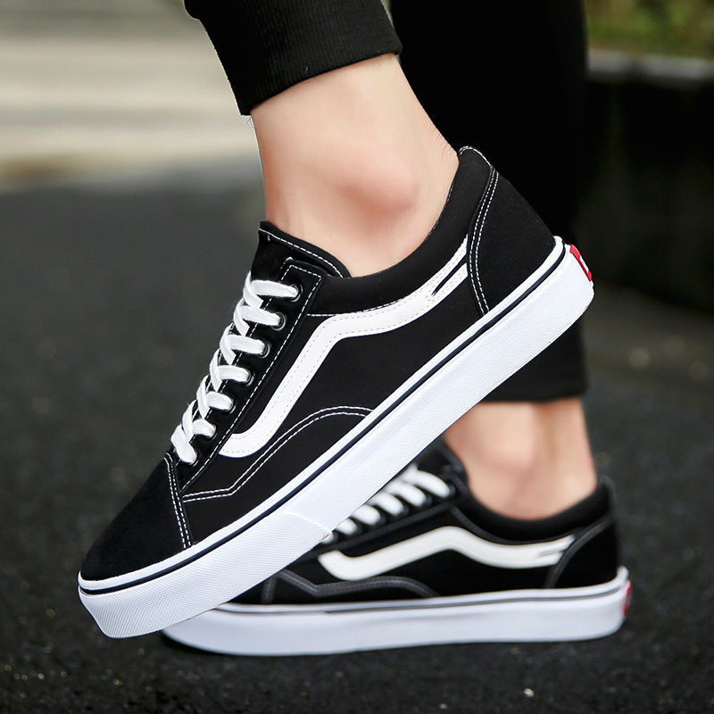 Jual Vans shoes low top canvas shoes men's 2021 new Korean fashion