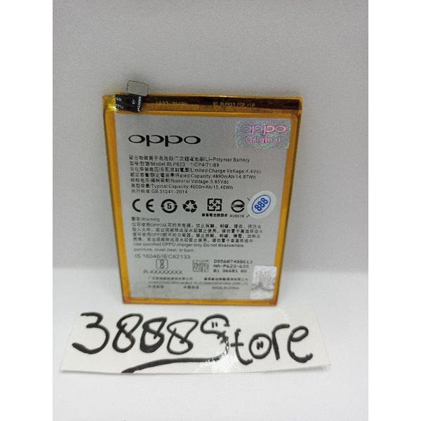 Jual Baterai F3 Plus / F3 + BATTERY BATRAI BLP 623 ORIGINAL | Shopee ...