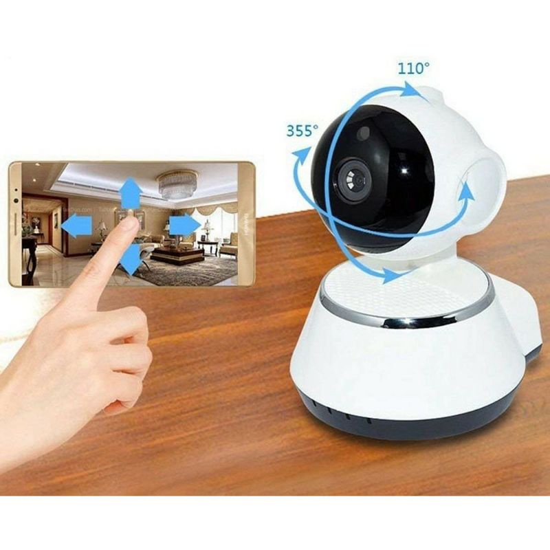 Jual IP Camera WIFI V380 HD 720P Two Way Talk Wireless Cam Webcam IPCam ...