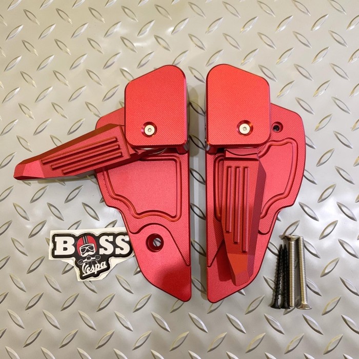 Jual Footstep OPTIMYSTIC Red Vespa Sprint Primavera | Shopee Indonesia