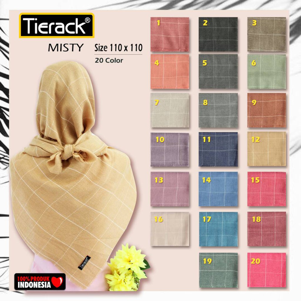 Jual jilbab segiempat Misty termurah dan pusat grosir | Shopee Indonesia