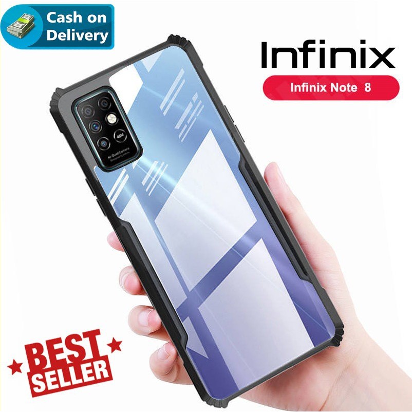 Jual Infinix Note 8 Beatle Series Bumper Transparan Clear Casing ...