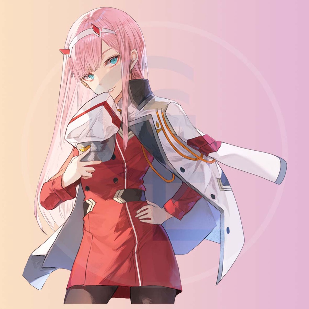 Jual Sticker Zero Two Tumblr Laptop Hp PREMIUM Anime Darling in the ...