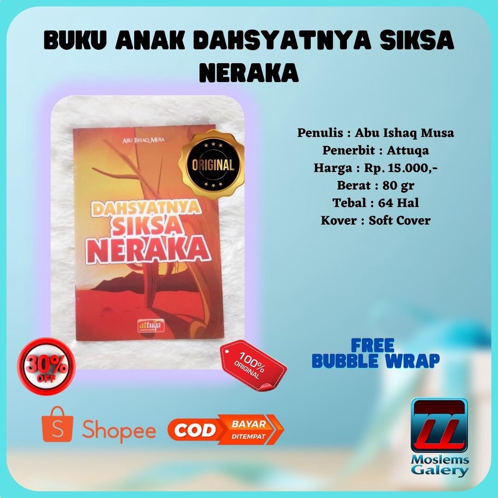 Jual Buku Dahsyatnya Siksa Neraka (Versi Anak-anak) | Shopee Indonesia