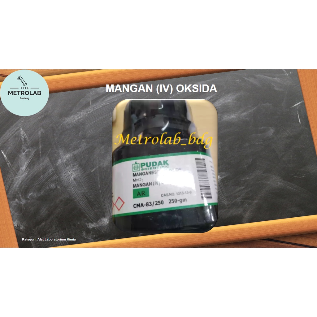 Jual Mangan (IV) Oksida Manganese (IV) Oxide MnO2 250 gr Shopee