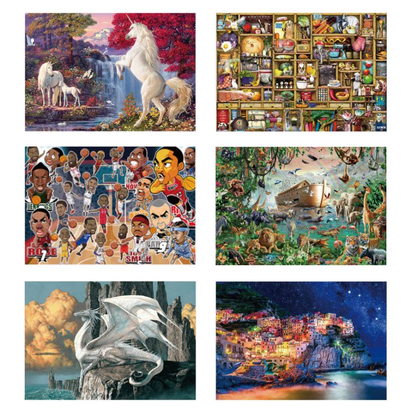 Jual Puzzle 2000 pcs Jigsaw Puzzle 100cm x 70cm | Shopee Indonesia