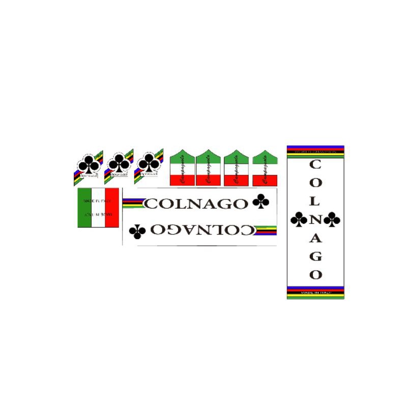 Colnago Clover Decal – 1 Square – Individual Bike Frame Sticker