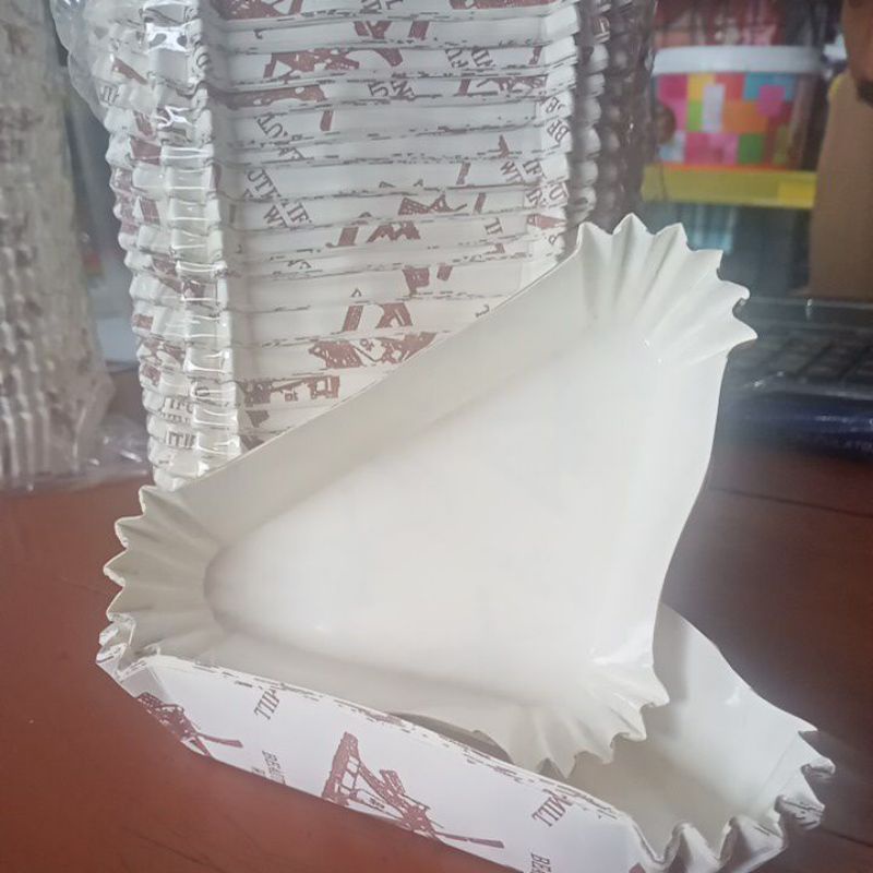 Jual cup roti segitiga ecer per 10pcs | Shopee Indonesia