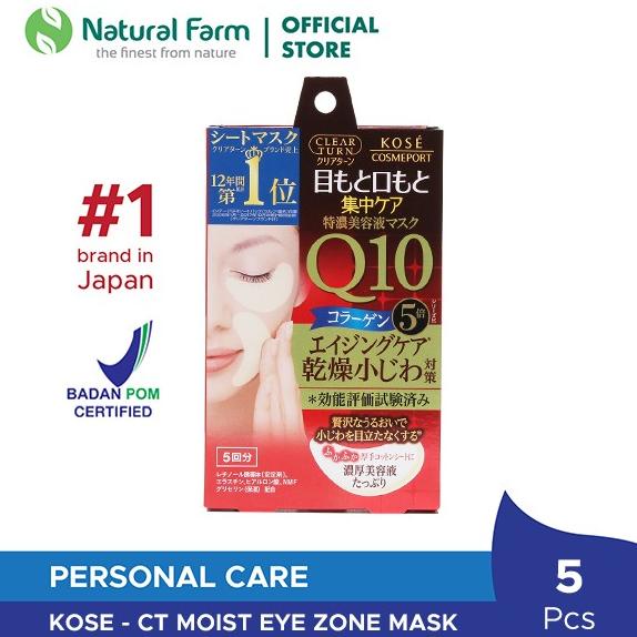 Jual Kose Clear Turn Moist Eye Zone Mask (5 Sachet) Shopee Indonesia