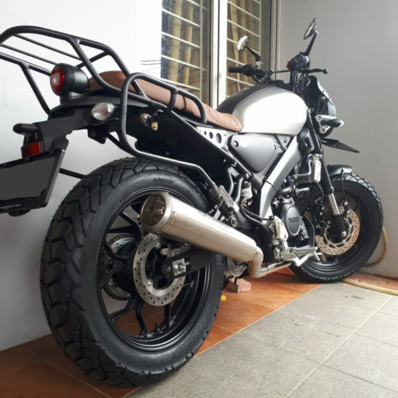 Jual MONORACK/ RAK BARANG/ BRACKET XSR155 XSR 155 + SIDE RACK/ RAK ...