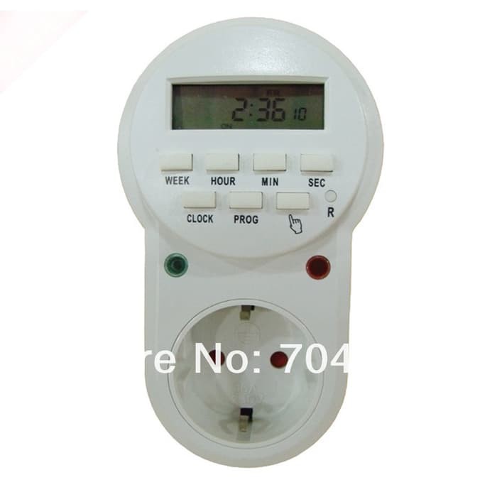 Jual LCD Stop Kontak Timer Digital Sampai Detik Shopee Indonesia