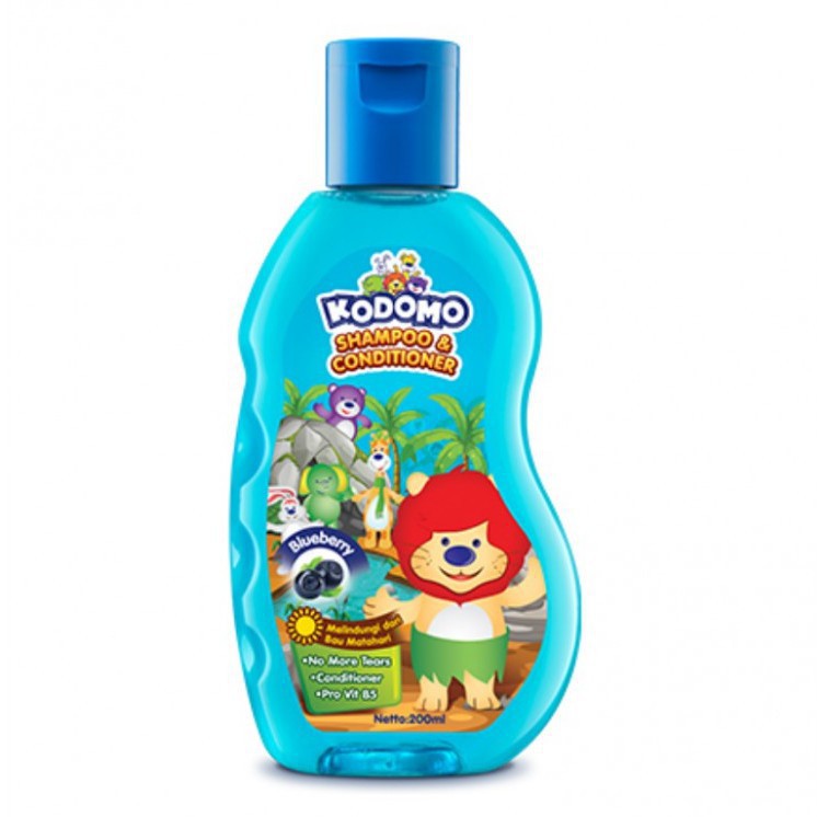 Jual KODOMO Shampoo And Conditioner 2in1 200ml BPOM ORIGINAL / Shampo