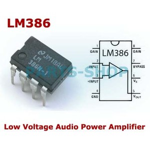 LM386 Audio Amplifier IC Pinout, Features, Circuit, 51% OFF