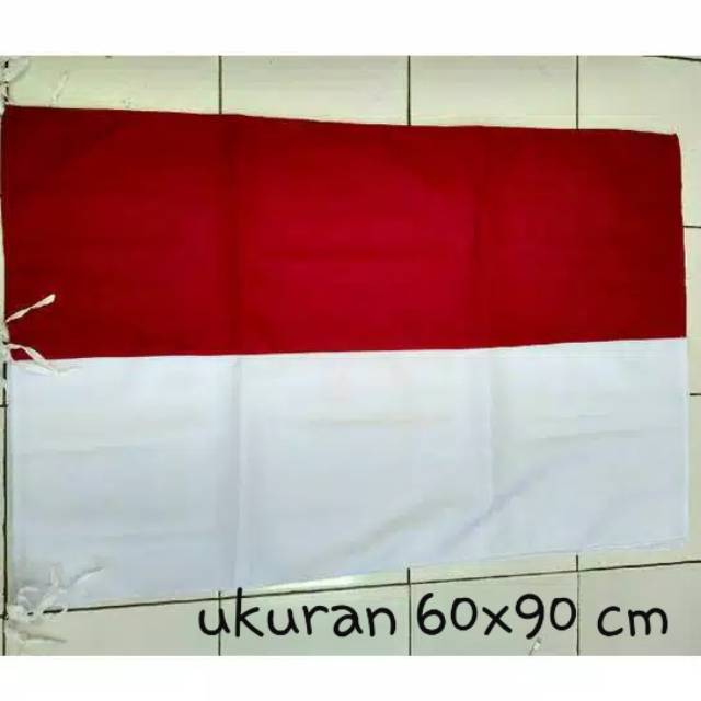 Jual Bendera Merah Putih- Bendera Indonesia Ukuran 60x90 Cm | Shopee ...