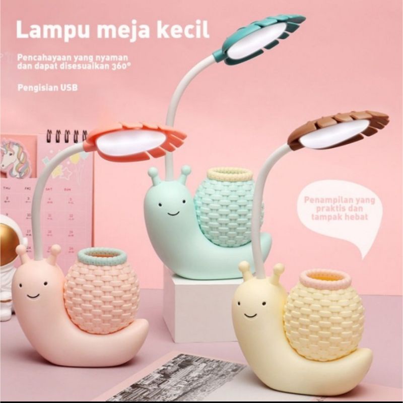 Jual Lampu Meja Belajar Led Model Siput Shopee Indonesia