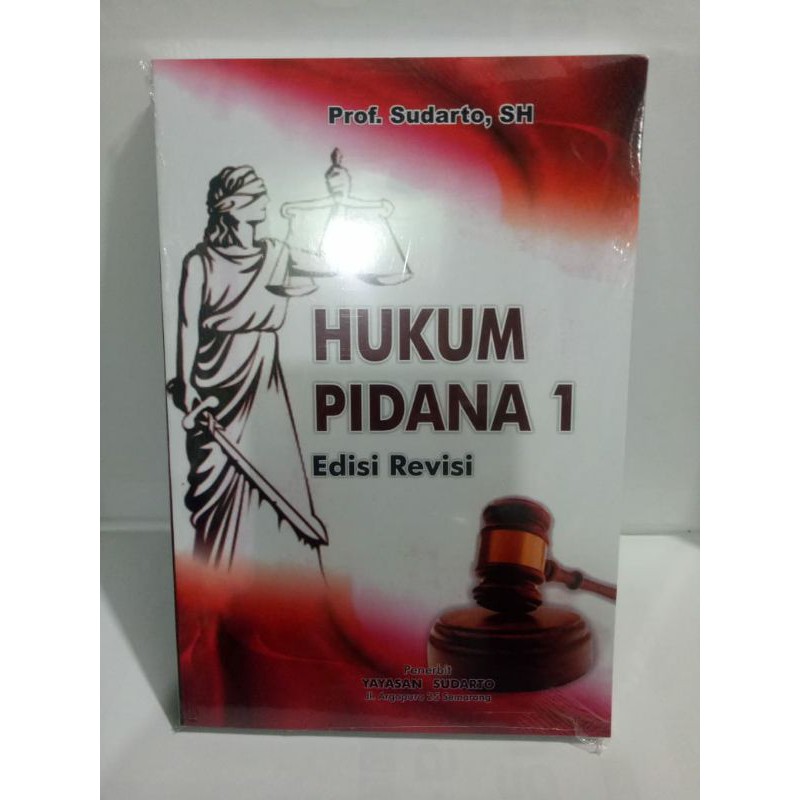 Jual Buku Hukum Pidana Edisi Revisi Oleh Prof Sudarto Sh Shopee Indonesia