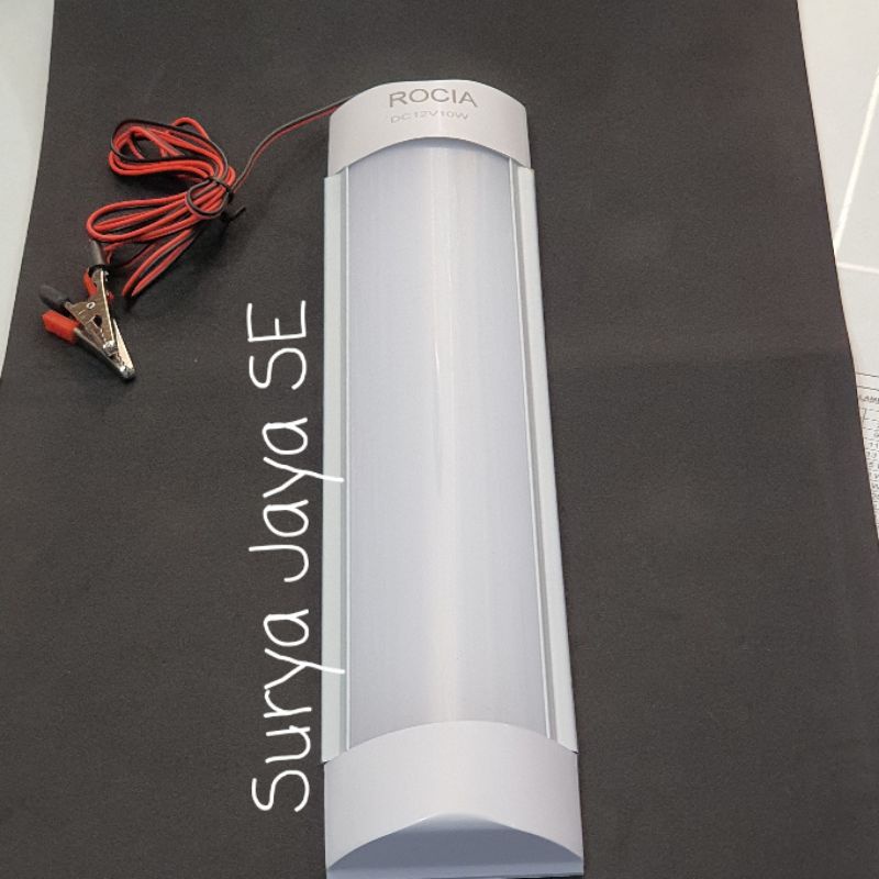 Jual Lampu DC Lampu Aki 10 Watt 18 Watt 12 Volt Cahaya Putih | Shopee ...