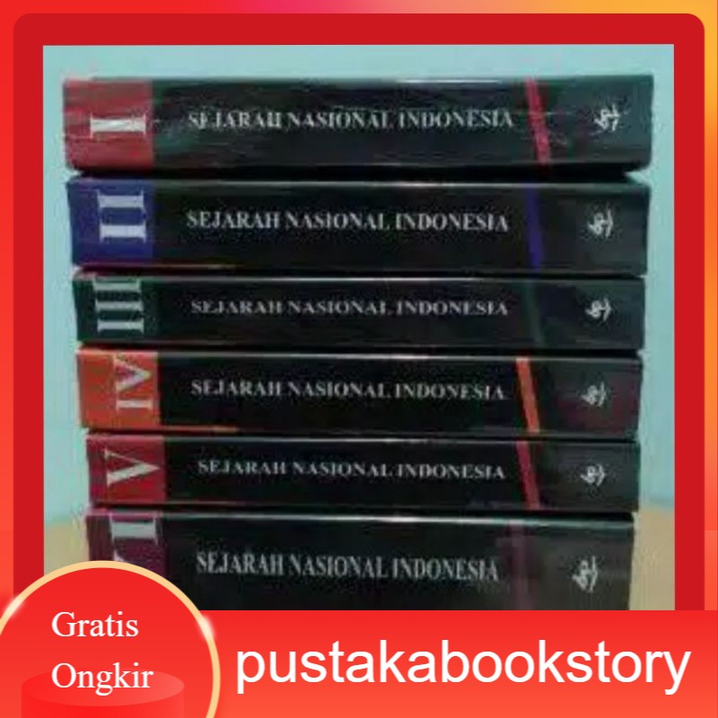 Jual Buku SEJARAH NASIONAL INDONESIA JILID 1 - 6 ( ORIGINAL ) | Shopee ...