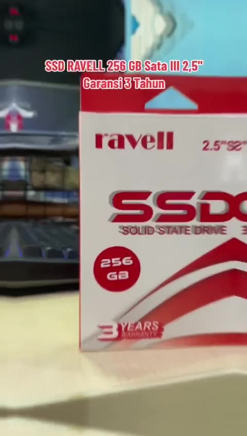 Jual SSD RAVELL 128GB | 256GB | 512GB SATA III 2,5