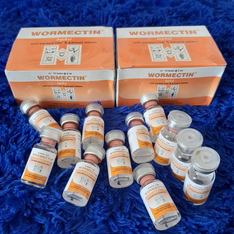 Jual WORMECTIN 2ML OBAT SCABIES GUDIK KUCING ANJING KELINCI | Shopee ...