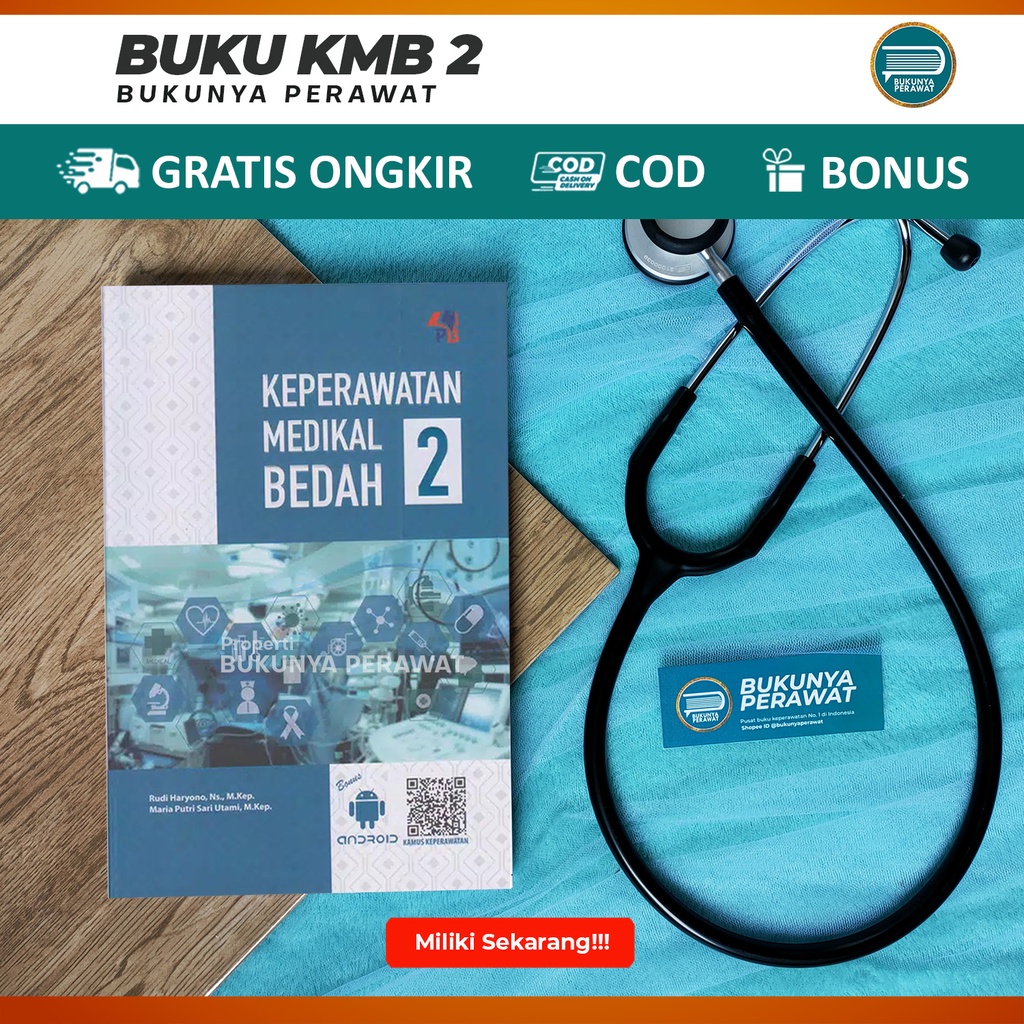 Jual BUKU KMB // KEPERAWATAN MEDIKAL BEDAH 1 & 2 / SESUAI DENGAN ...