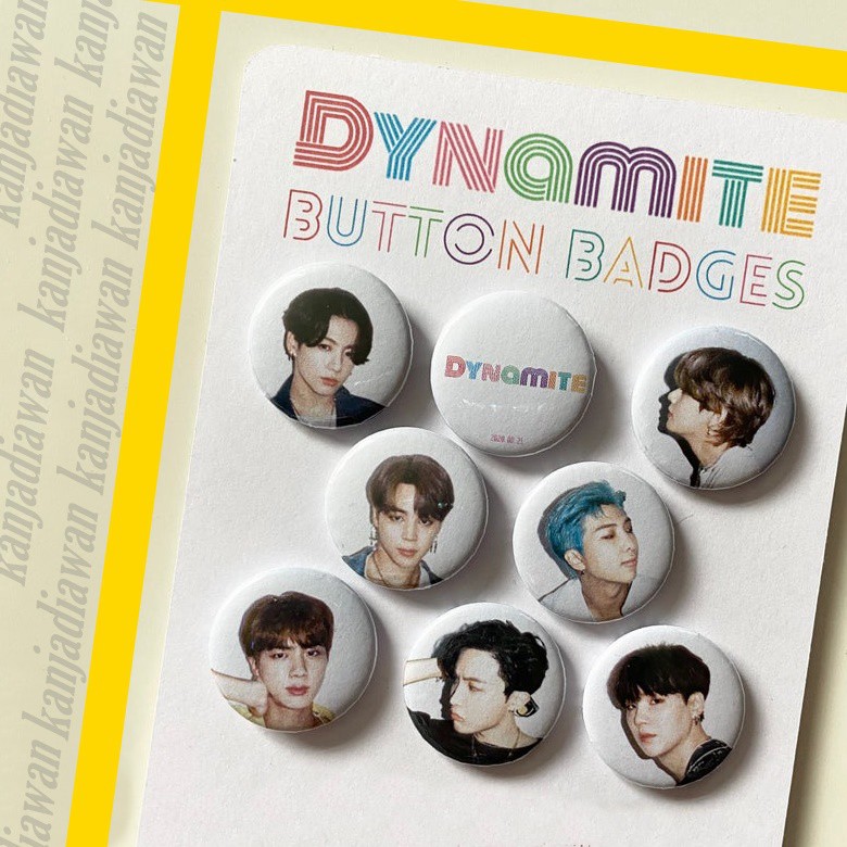 Jual PIN BTS DYNAMITE Button Pin BTS Murah | Shopee Indonesia