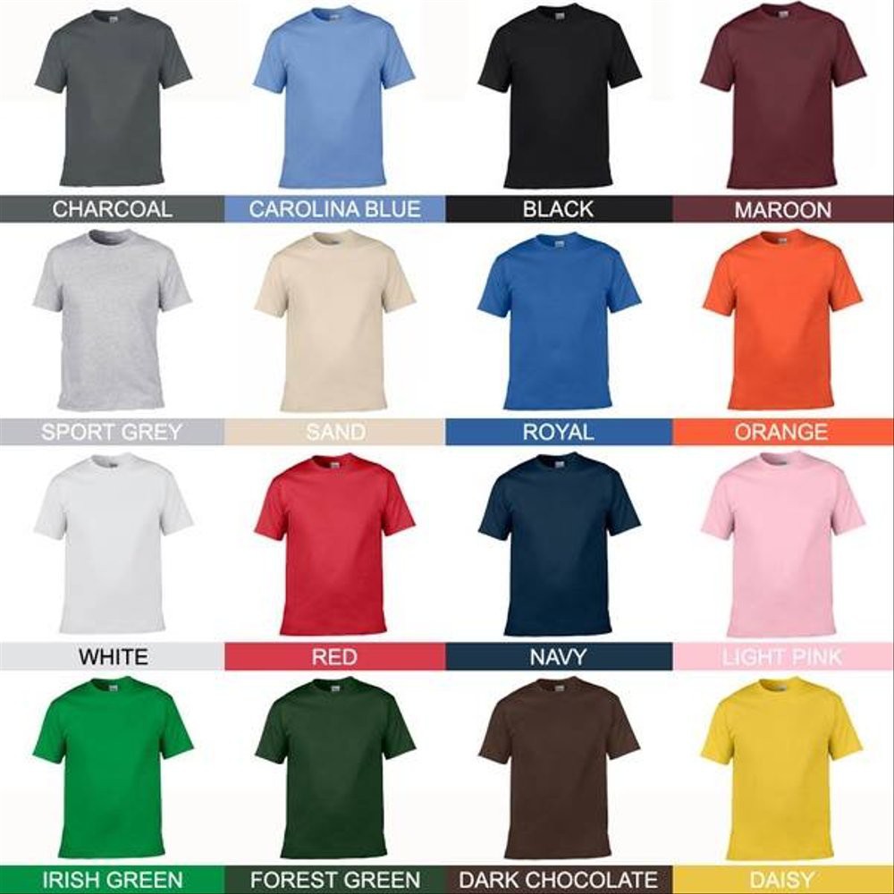 Jual KAOS POLOS GILDAN Cotton Original Baju Kaos Warna Warni Murah ...