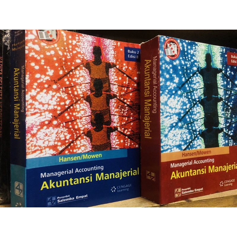 Jual AKUNTANSI MANAJERIAL BY HANSEN MOWEN JILID 1&2 EDISI 8 | Shopee ...