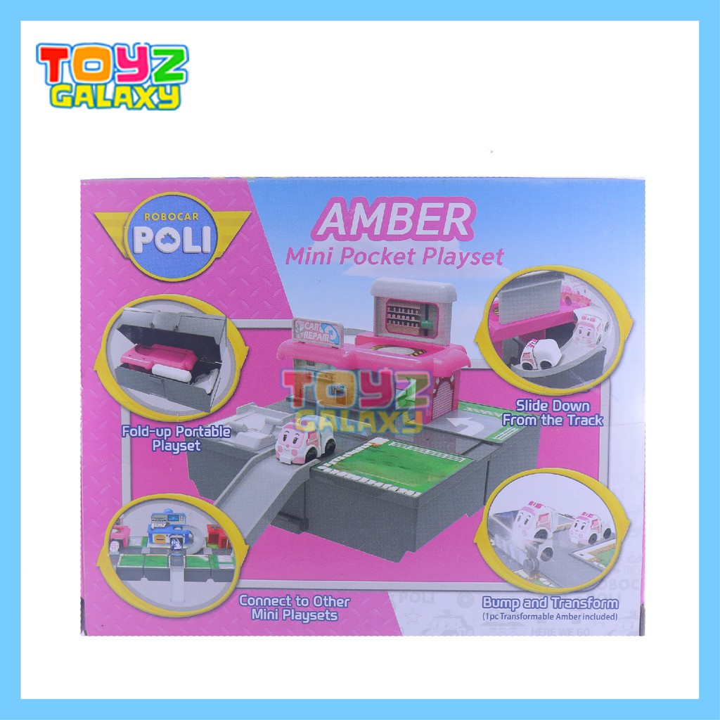 Robocar poli mini pocket 2024 playset