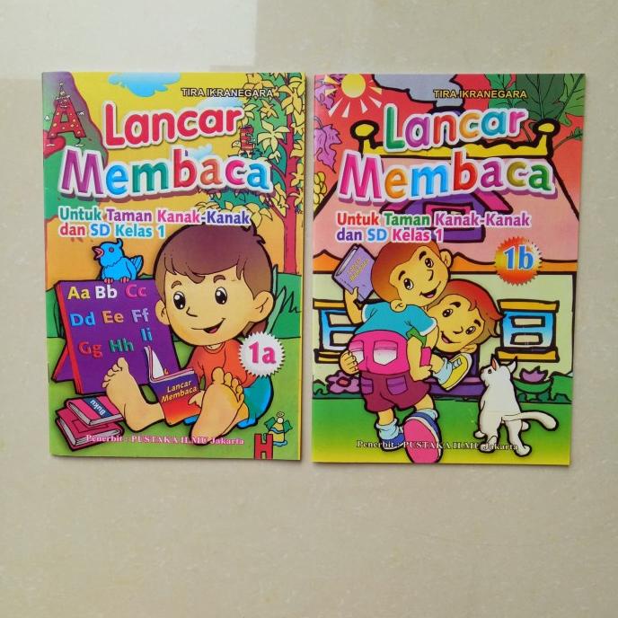 Jual Buku Anak Tk Sd Kelas 1 Lancar Membaca 1A 1B, Belajar Membaca ...