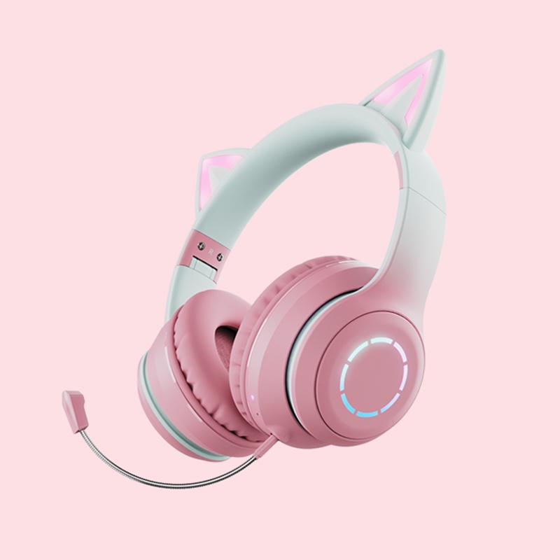 Jual LANGSUNG ATC Fingertime Gaming Headset RGB Bluetooth Wireless