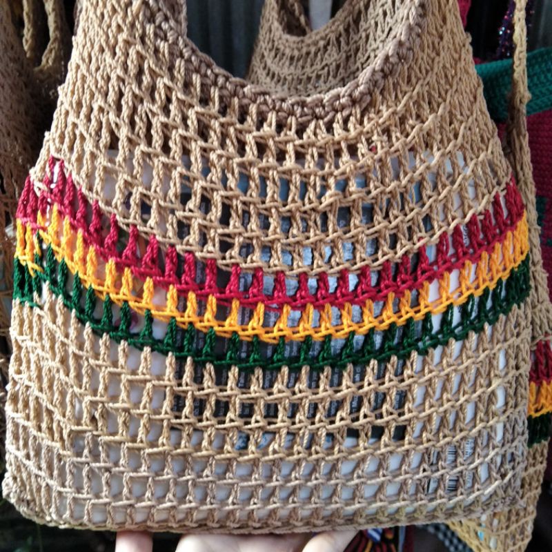Jual Tas Selempang Besar Noken Papua Handmade | Shopee Indonesia