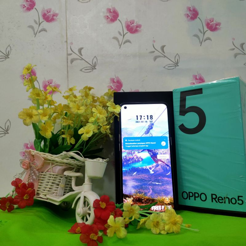 Jual OPPO RENO 5 4G 8/128 Second | Shopee Indonesia