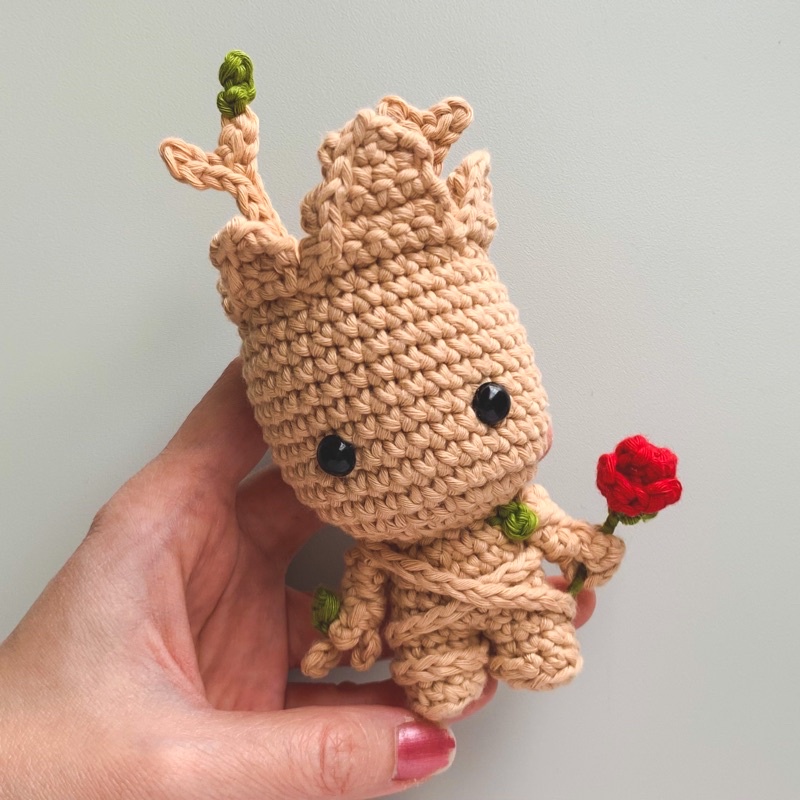 Jual Amigurumi Groot (Boneka Rajut) | Shopee Indonesia