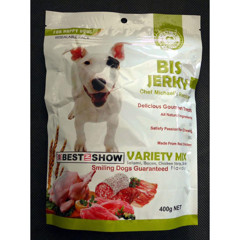 Jual Snack Anjing Bis Jerky Variety Mix 400G 07050016 Shopee Indonesia