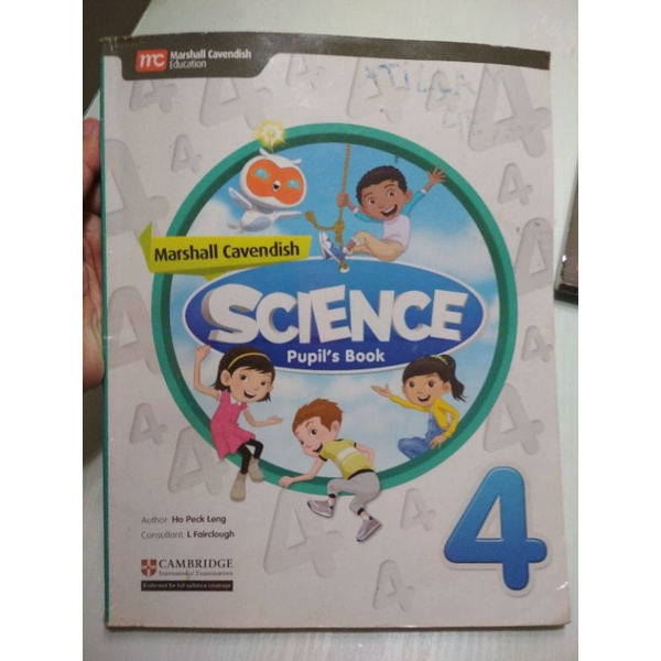 Jual SCIENCE PUPILS BOOK GRADE 4 SCIENCE MARSHALL CAVENDISH | Shopee ...